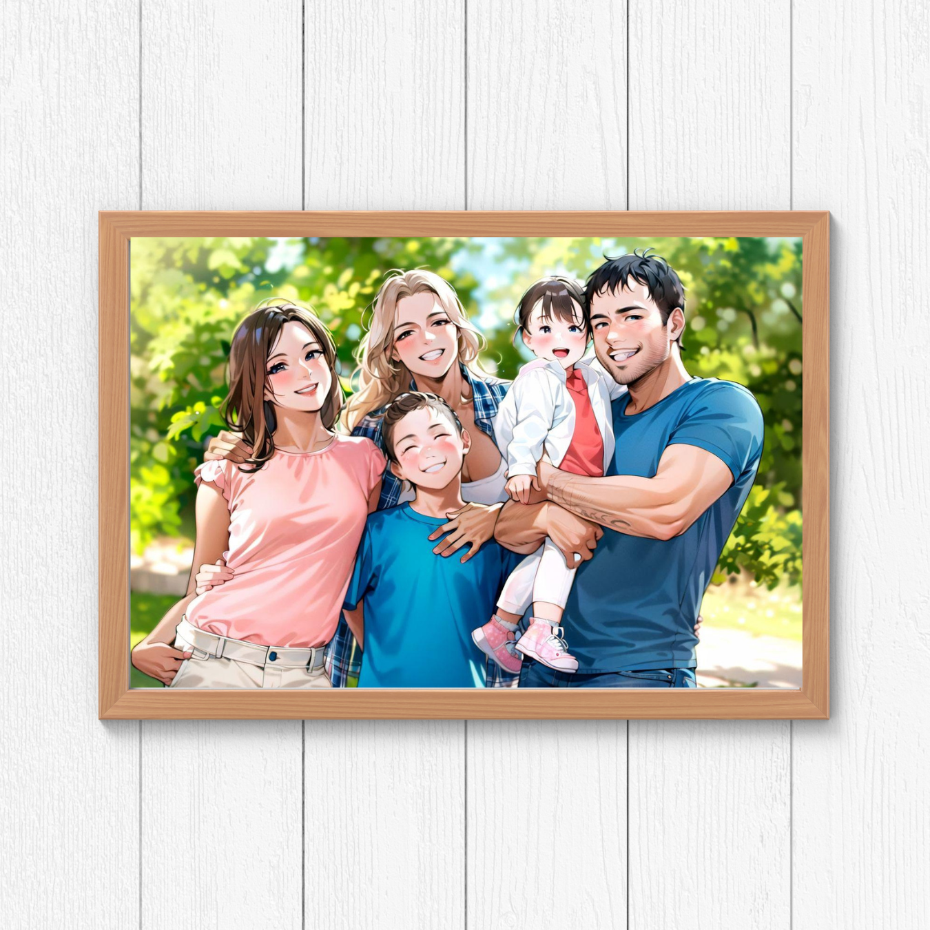 illustration famille
